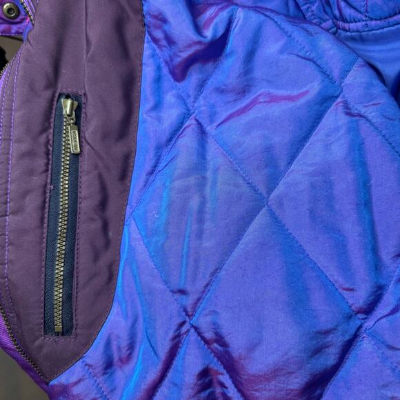 Vintage Women’s Purple Ski Coat Size 12 - Picture 13 of 16